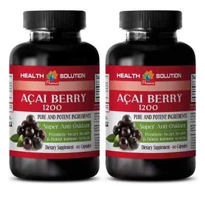 Antioxidans - dichtes Essen - ACAI BERRY - Skin Elasticity Sustainer 2 Flaschen 120C - Bild 1 von 9