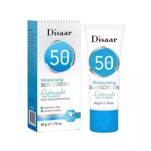 DISAAR Crema Protectora Solar Hidratante SPF50 Protección UV Nueva CALIENTE - Imagen 1 de 10