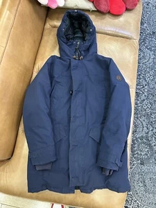Size L- Vintage Polo Ralph Lauren Performance Outer Coat- Navy- Plaid Inside - Picture 1 of 13
