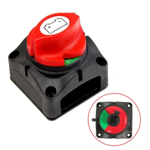 Marinebatterie Trennschalter Drehknopf Netzschalter 69 x 69 x 77 mm 12/24V - Bild 1 von 11