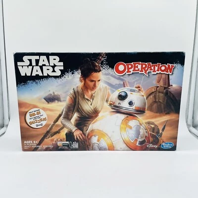 Star Wars Edition Operation Board Game Hasbro Disney Family Fun Skill Incomplete - Image 1 of 4