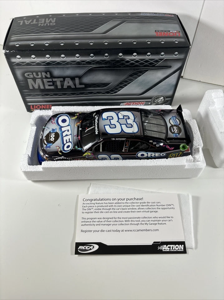 Tony Stewart #33 Ritz Oreo 100 cumpleaños 2012 Impala Gunmetal raro nuevo 1 de 133 Foto 1 de 4