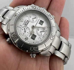 SECTOR 450 CHRONOGRAPH ALARM SAPPHIRE CRYSTAL MEN'S WATCH - Picture 1 of 10