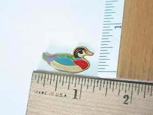 Holz Ente Vogel Pin Anstecker Hut Tack Sackville Anstecknadel - Bild 1 von 1