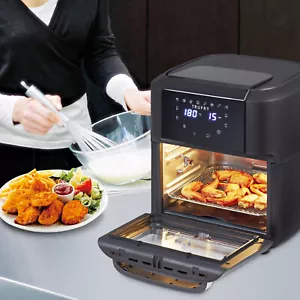 TruFry™ Friggitrice ad Aria 12L Forno Cucina 1700W Senza Olio Basso Grassi Friggitrice Sana - Foto 1 di 22