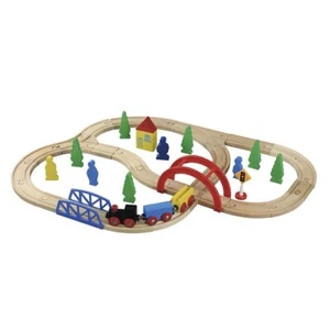Juego de tren de madera de 40 piezas - Imagen 1 de 1