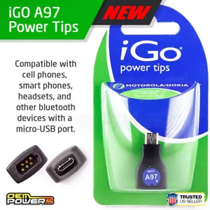 NUEVO iGo Power Tip Micro USB para SAMSUNG Galaxy S2 S3 S4 ACE S Duos Note 2Phone - Imagen 1 de 6