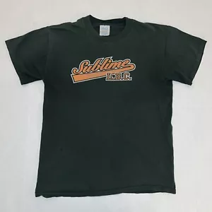 Vtg Official 90’s Sublime LBC Baseball Cursive Team Logo Shirt Mens Medium Green - Picture 1 of 9
