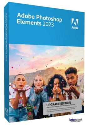 Adobe Photoshop Elements 2023 Upgrade 2 Win/Mac Dauerlizenz Download NEU - Bild 1 von 4