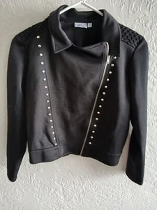 Girl's Disney D-Signed Bold Spirit Jacket Studs Skull/Crossbones Size L(14/16) - Picture 1 of 3