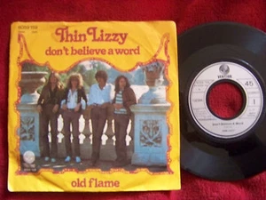 Thin Lizzy - Don´t believe a word / Old flame    German Vertigo 45  - Bild 1 von 2