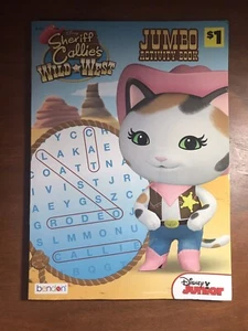 Sheriff Callie’s Wild West~JUMBO Activity Book~96 Pages~Fun~Coloring~Disney Jr - Picture 1 of 6