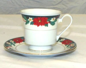 Tienshan Deck the Halls Teetasse & Untertasse - Top - Bild 1 von 2