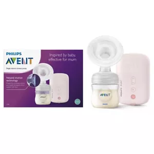 Philips Avent Electric Single Breast Pump SCF395/11, Personalised Experience, Fl - Picture 1 of 9