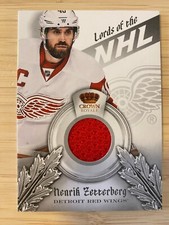 2013-14 Panini Crown Royale Lords of the NHL Materials Henrik Zetterberg DETROIT