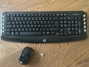 Keyboard And Mouse Hp Kbim Wireless (see description) - Picture 1 of 2