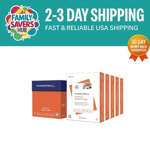 Superior 24lb  Printer Paper - 2500 Sheets, Bright White, Smooth Finish - Picture 1 of 9