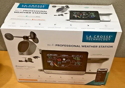 LA CROSSE TECHNOLOGY Personal Wi-Fi Weather Station [#C75716] NEW-OPEN BOX ITEM - Image 1 of 4