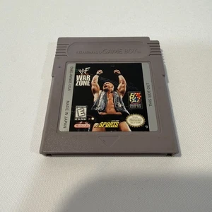 WWE War Zone Nintendo Game Boy Cartucho Lucha Deportes Acción Videojuego - Imagen 1 de 2