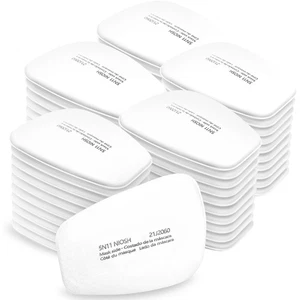 5N11 Respirator Filter Cotton, Replacement Particulate Filter Cotton for 6200... - Picture 1 of 8