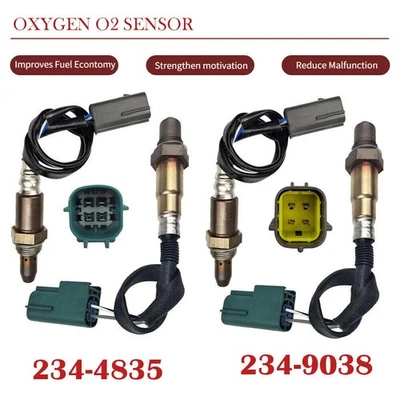 4pcs Up+Down Oxygen Sensor For 2008-2012 Nissan Armada Titan Pathfinder 5.6L V8 - Image 1 of 4