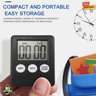 Mini Digital Kitchen Timer Multifunction Stopwatch LCD for Cooking & Sports