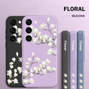 Case For Samsung Galaxy A17 A56 A16 A05s A15 S25 FE S24 S23 S22 Flower TPU Cover - Picture 1 of 17