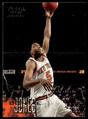 1996-97 Fleer Dontae' Jones Rookie New York Knicks #226 - Image 1 of 2