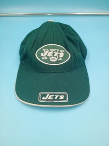 Cappello New York Jets Twins Enterprise Strapback Regolabile NFL Team Logo Cap OSFA - Foto 1 di 11