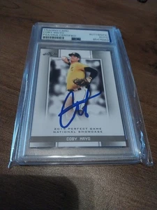 Coby Mayo Baltimore Orioles Hot Prospect Signed IP Autograph PSA Certified - Picture 1 of 2