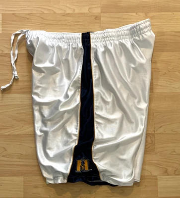Vintage Murray State Basketball Shorts Men's 3XL White NCAA by KA distress liner - Image 1 of 4