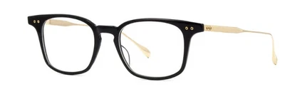 Authentic DITA Buckeye DRX-2072-D-BLK-GLD-47 Black/12k Gold Demo Eyeglasses - Image 1 of 4