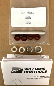 Williams Controls Treadle Heel Pin and Bushing Kit P/N 133304 - Picture 1 of 10