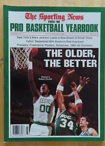 1989-90 The Sporting News Pro Basketball Yearbook ROBERT PARISH BOSTON CELTICS 