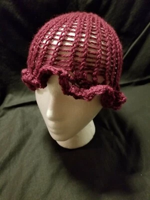 Young girl/ Child Crochet Cap - Image 1 of 2