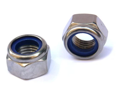 Sicherungsmutter Edelstahl V2A Edelstahlmutter M3-M24 Stopmutter - Bild 1 von 4