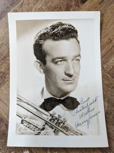 Big Band Harry James Autograph Signed 5" x 7" Photo - Picture 1 of 2