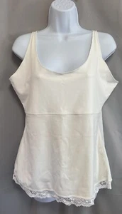Spanx By Sara Blakely Tank Top Womens 2X Plus Shaping Shape Wear Scoop Neck - Picture 1 of 9