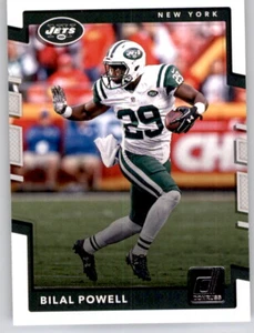 Tarjeta base 2017 Donruss Bilal Powell NFL PWE Jets #97 - Imagen 1 de 2