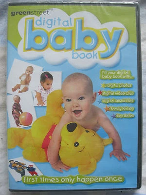 Greenstreet. DIGITAL BABY BOOK. PC CD ROM. EAN: 092939201061. NEW/SEALED - Image 1 of 4
