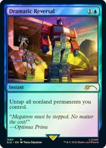 MTG FOIL Dramatic Reversal Transformers Secret Lair - Secret Lair #1083 - Bild 1 von 1