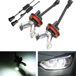 Car LED Angel Eye Light H8 Bulb for BMW E90 E91 E92 M3 E93 E60 E61 E63 X5 X6 Z4 - Picture 1 of 8