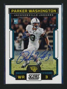 2023 Panini Score Football • Base & Insert Parallels • Autographs