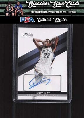 2008-09 Topps Signature TSA-RG Rudy Gay Autographs Auto #/3640 - Image 1 of 2