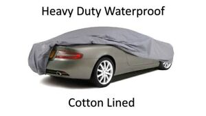 SAAB 93 9-3 CONVERTIBLE - PREMIUM HD FULLY WATERPROOF CAR COVER COTTON LINED