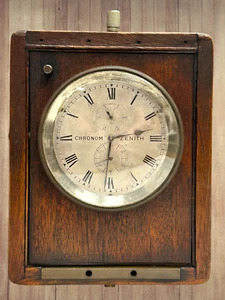 Antico Cronometro Zenith "Exact Time" Grand Prix Parigi 1900 - per ricambi/riparazione - Foto 1 di 11