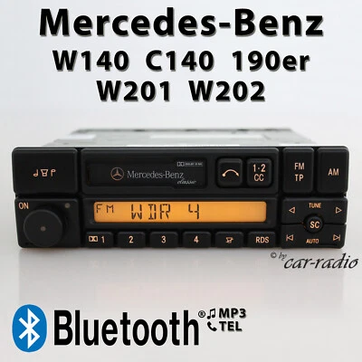 Original Mercedes Classic BE1150 Bluetooth Radio MP3 190er W201 W202 W140 C140 - Bild 1 von 4