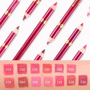 Lip Liner Lipstick Makeup Portable Non-Stick Waterproof Long Lasting Durable - Picture 1 of 32