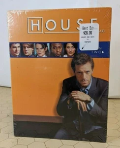 House MD - Season 2 Two (DVD, 2006, 6-Disc Set Universal 29600) Sealed - Imagen 1 de 8