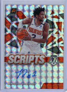 2020-21 Panini Mosaic #SC-LGA Langston Galloway Mosaic Scripts Auto